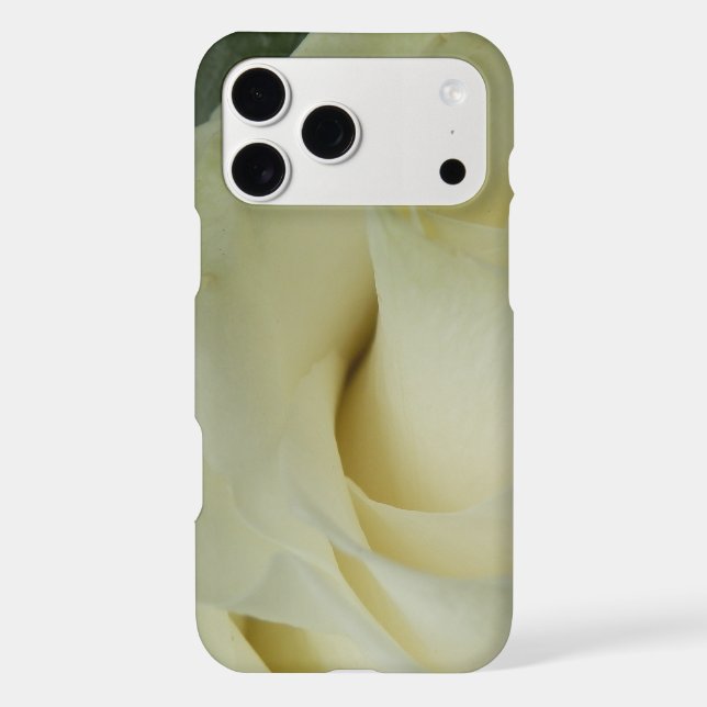 White Rose Iphone Case (Back)
