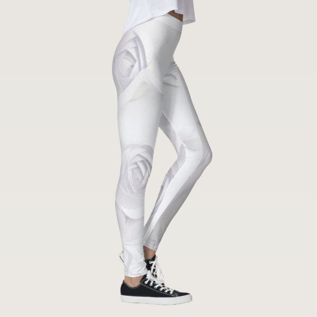 White Rose Leggings (Right)