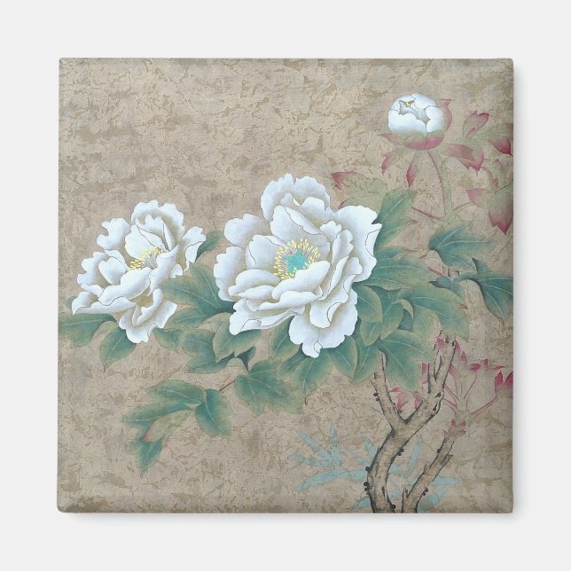 White Rose Magnet (Front)