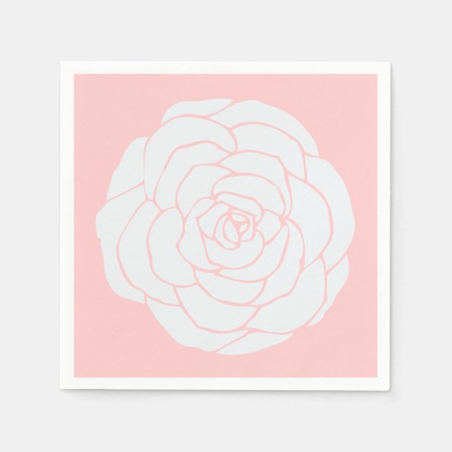 White Rose Napkins (Front)