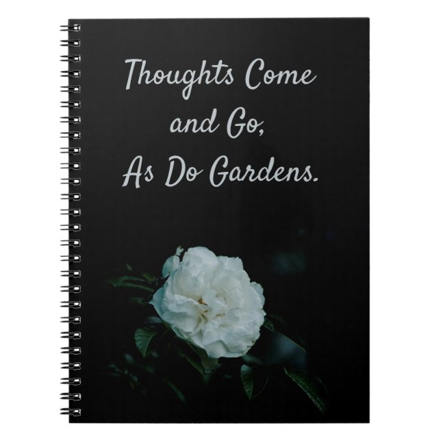 White Rose Notebook (Front)