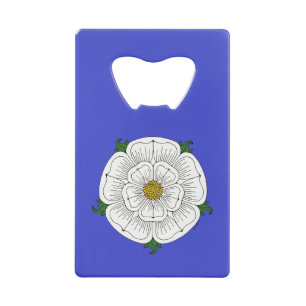 White Rose of York Credit Card Bottle Opener