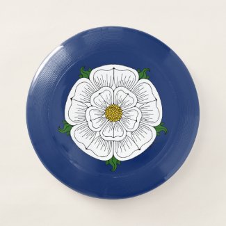 White Rose of York Wham-O Frisbee