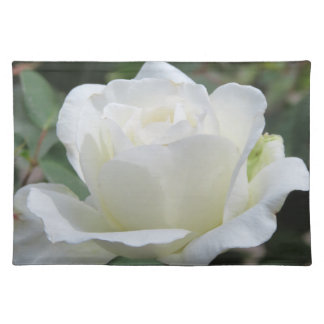 White Rose Photograph Cloth Placemat