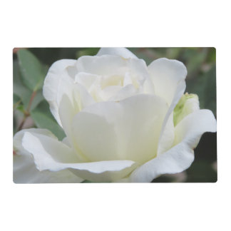 White Rose Photograph Placemat