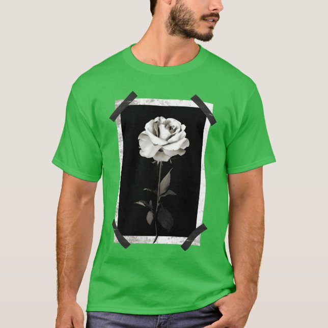 White Rose Rock vintage T-Shirt (Front)