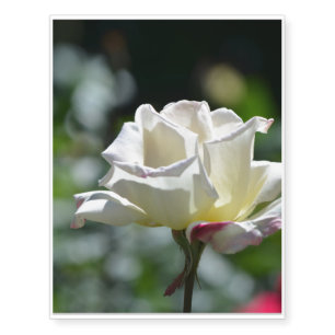 White Rose Temporary Tattoos