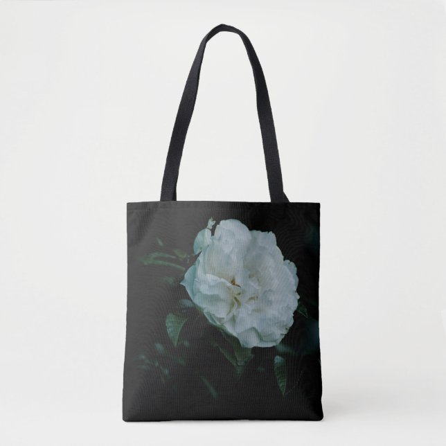 White Rose Tote Bag (Front)