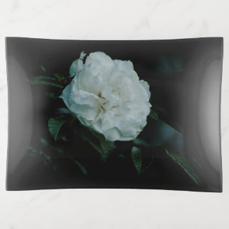 White Rose Trinket Tray