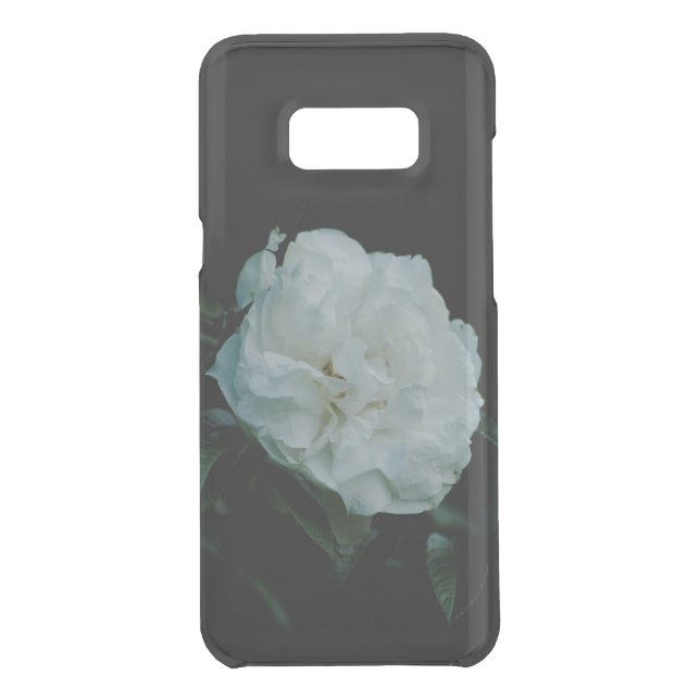 White Rose Uncommon Samsung Galaxy Case (Back)