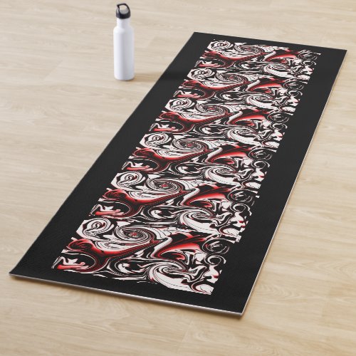 White Rose Yoga Mat