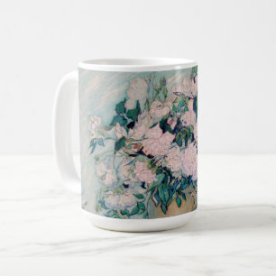White Roses-1890-Vincent van Gogh Coffee Mug