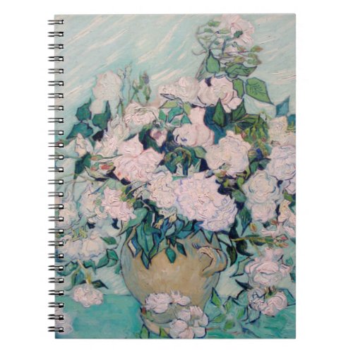 White Roses_1890_Vincent van Gogh     Notebook