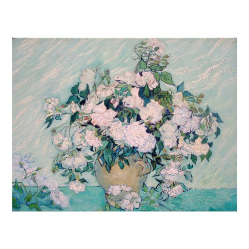 White Roses_1890_Vincent van Gogh  Photo Print