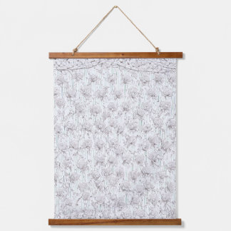 White Roses F Hanging Tapestry