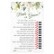 White Roses Floral Bridal Shower Game