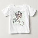 white roses flower baby T-Shirt