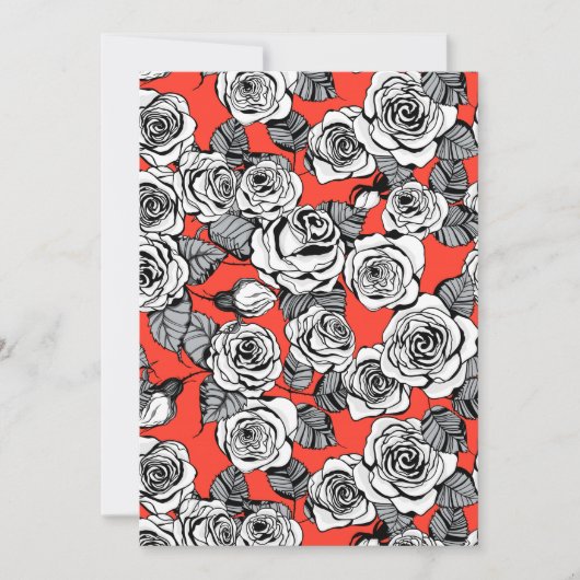 White roses pattern (Front)