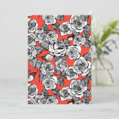 White roses pattern (Standing Front)