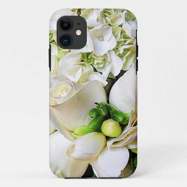 White Roses,Roses of Love_ Case-Mate iPhone Case (Back)