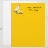 White Runner Duck Family (Front/Back)