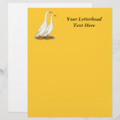 White Runner Ducks (Front/Back)