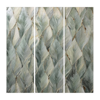 White Sage Essence — January Original Artwork Triptych