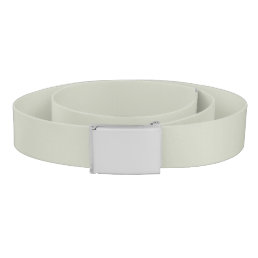 White Sage Solid Color Belt