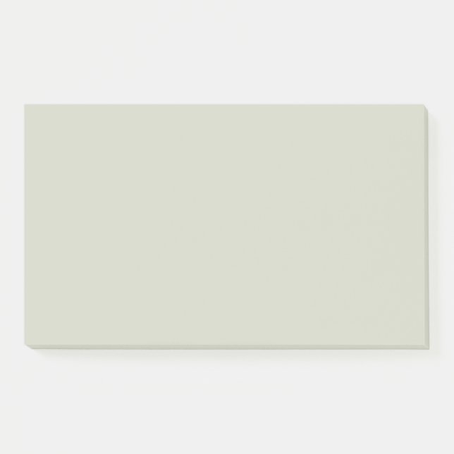 White Sage Solid Color Post-it Notes (Front)