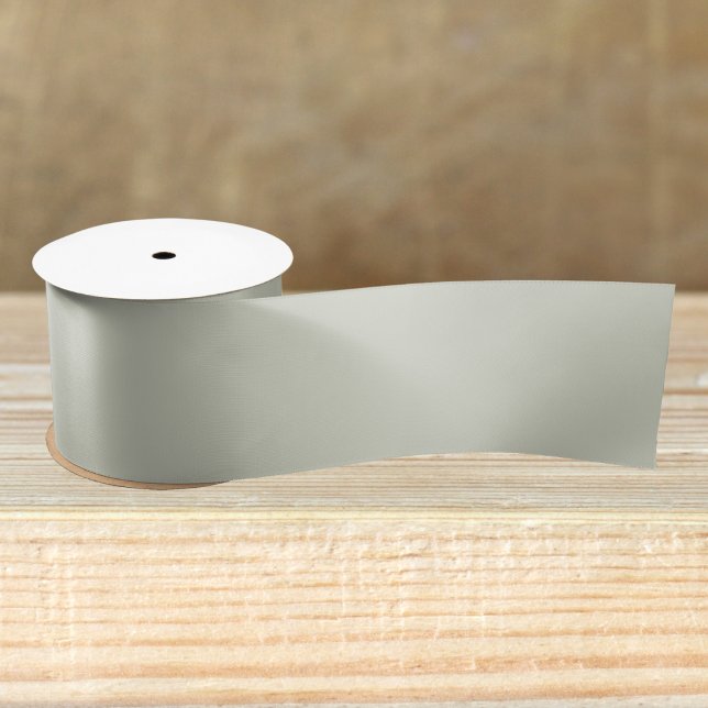 White Sage Solid Color Satin Ribbon (Creator Uploaded)
