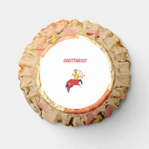 White Sagittarius, zodiac, star sign Reese's Peanut Butter Cups