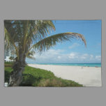 White Sand Beach w/Palm Placemat