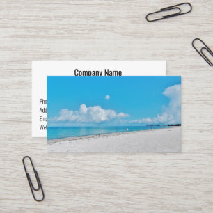 White Sand Business Cards