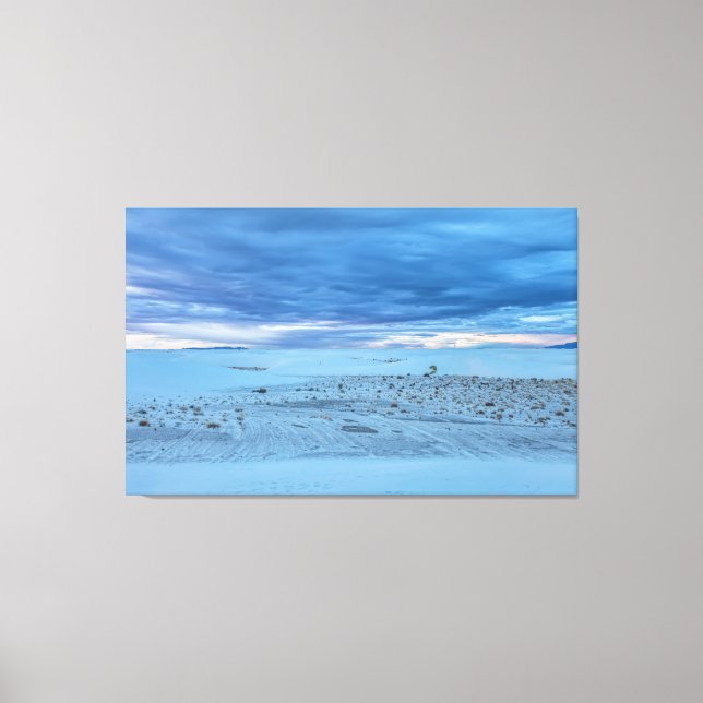 White Sand National Park Canvas Print (Front)