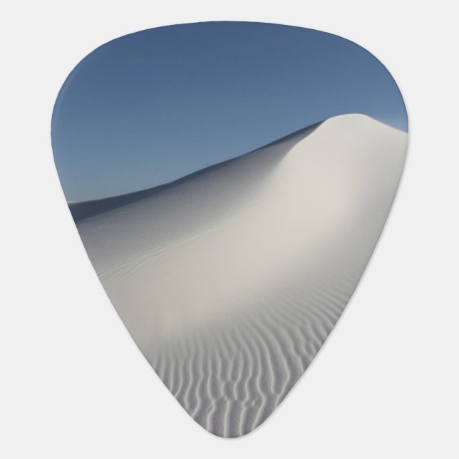 White Sands Guitar Pick (Front)