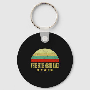 White Sands Missile Range New Mexico Vintage Retro Keychain