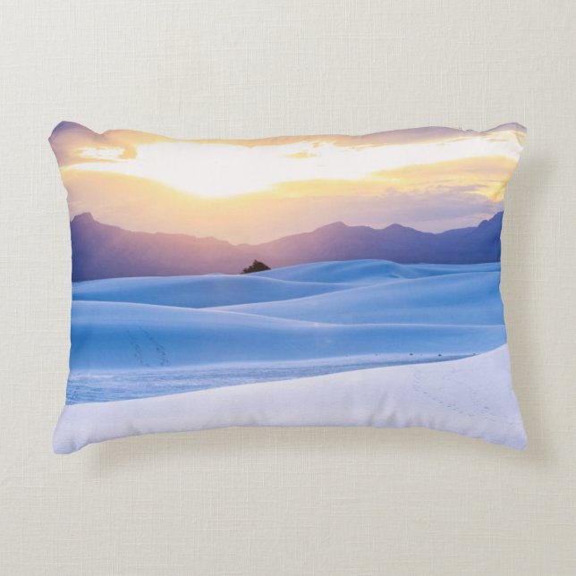 White Sands National Monument 3 Accent Pillow (Front)
