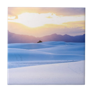 White Sands National Monument 3 Ceramic Tile