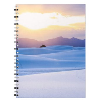 White Sands National Monument 3 Notebook by usdeserts at Zazzle
