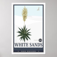 White Sands National Monument 3 Poster