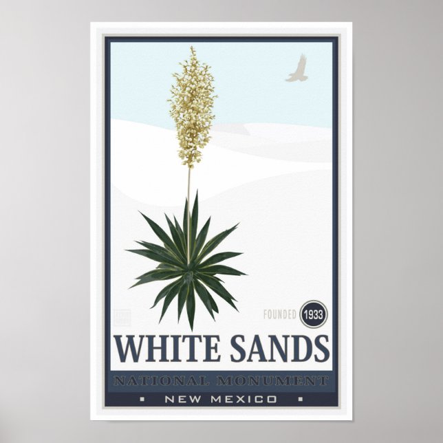 White Sands National Monument 3 Poster (Front)