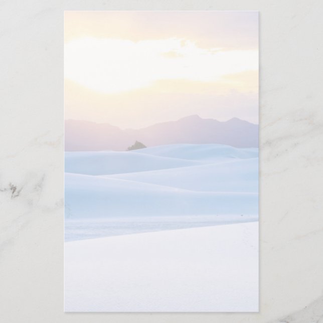 White Sands National Monument 3 Stationery (Front)