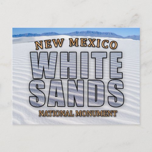 White Sands National Monument Postcard