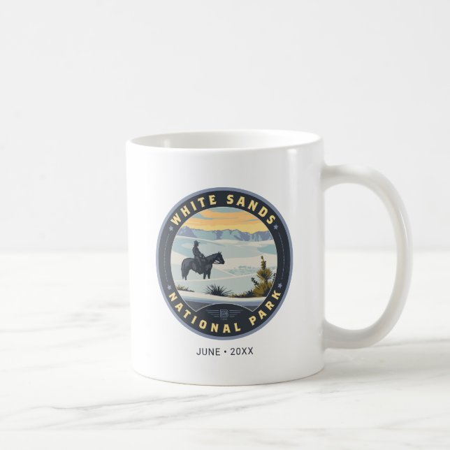 White Sands National Park Coffee Mug (Right)