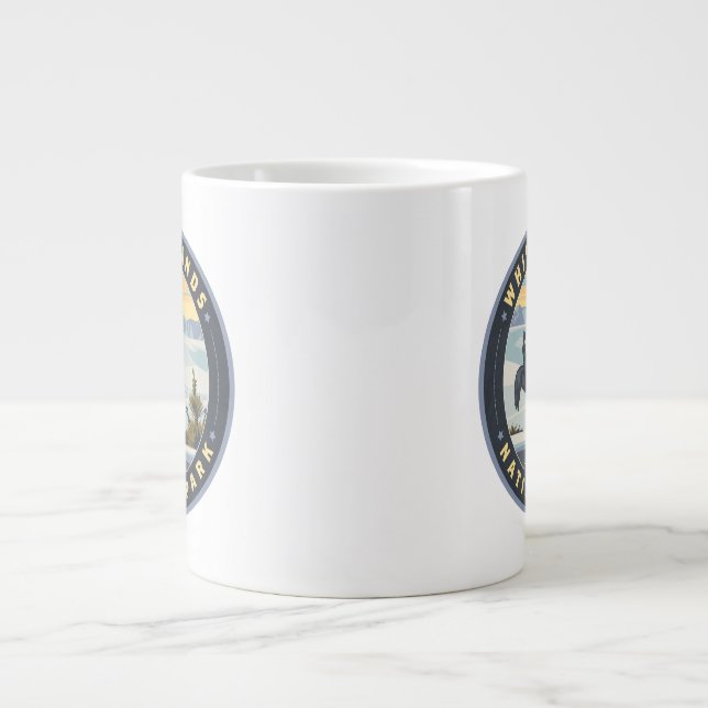 White Sands National Park Giant Coffee Mug (Front)