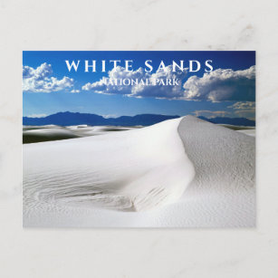 White Sands National Park, New Mexico Postcard