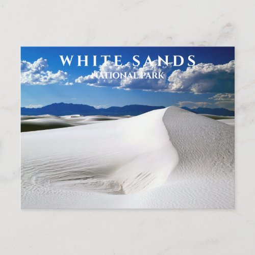 White Sands National Park New Mexico Postcard