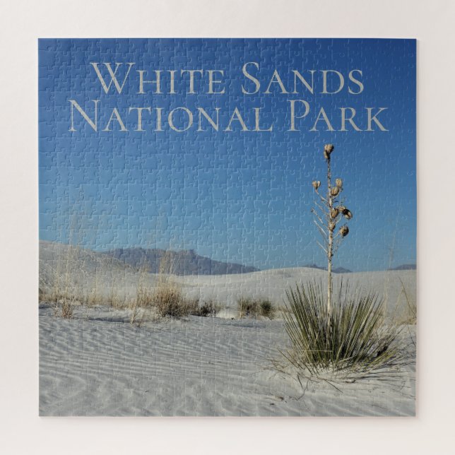 White Sands National Park, New Mexico Square Jigsaw Puzzle (Vertical)