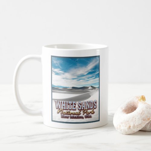 WHITE SANDS NATIONAL PARK _ NEW MEXICO USA COFFEE MUG