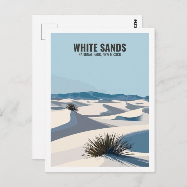 White Sands National Park New Mexico USA  Postcard (Front/Back)